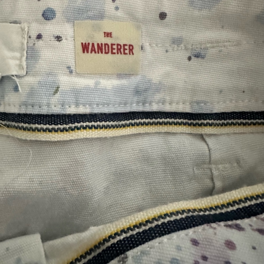 Anthropologie Painted White Straight Leg Jeans - Picture 2 of 4